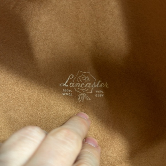 MARCHE’ 100% WOOL FEATHERED HAT - Picture 4 of 8